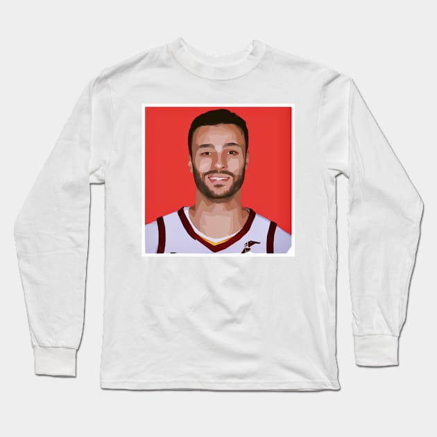 Larry Nance Jr. Long Sleeve T-Shirt by Playful Creatives